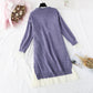 Retro-Pullover-Pullover + Rock mit Netzboden, zweiteiliger Anzugrock 3957