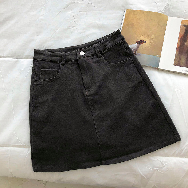 Simple Skirt New Korean version anti tarnish 5327