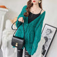 Korean loose hollow out sweater coat 4909