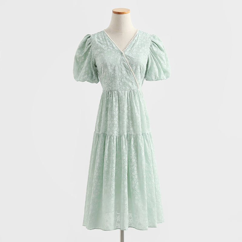 Neues französisches Retro-Kleid für die erste Liebe Princess Dress 4289