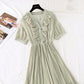 New French little fairy super xiansen series Kikyo first love long skirt  4596