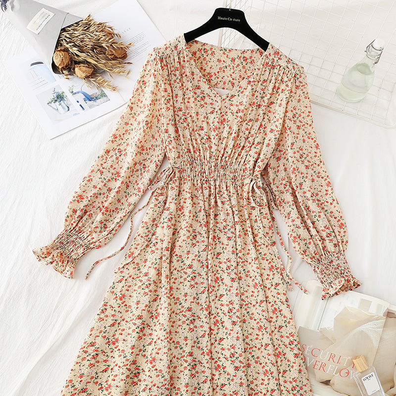Gentle wind winter skirt is thin, with a bottomed skirt inside  4059