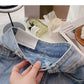 Jupe portefeuille trapèze personnalisée de style coréen 5639