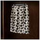 Mesh lace flower sequin skirt, elegant temperament skirt  3642
