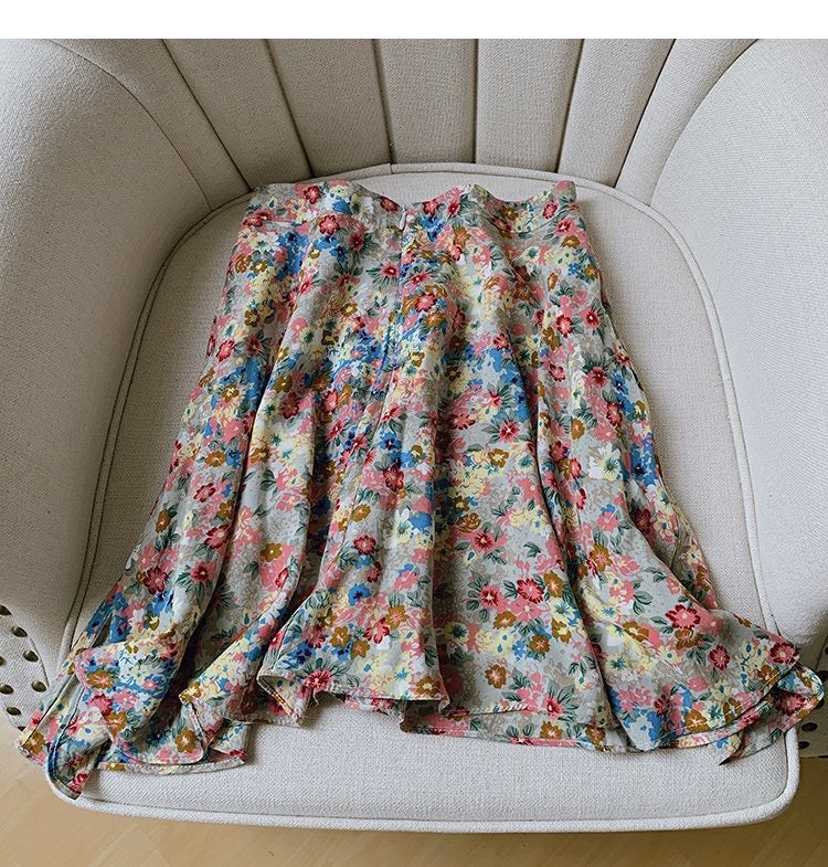 Sweet little Daisy skirt, summer, cotton skirt  3563