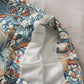 New style, vintage style, printed high waist, A-line bodycon skirt  3598