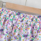 Flowers little fresh skirt, spliced A-line, skirt high waist skirt ,umbrella skirt  3574