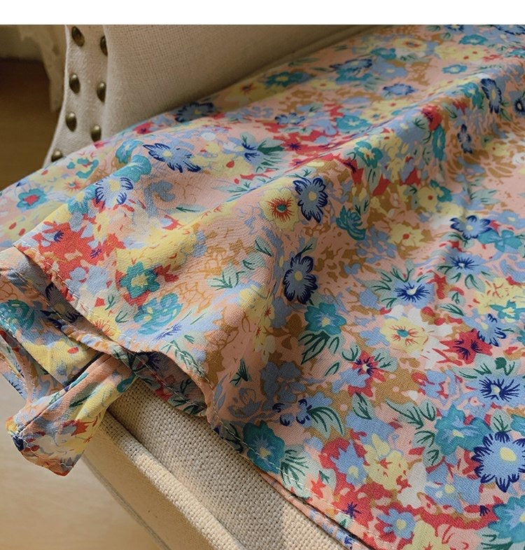 Sweet little Daisy skirt, summer, cotton skirt  3563