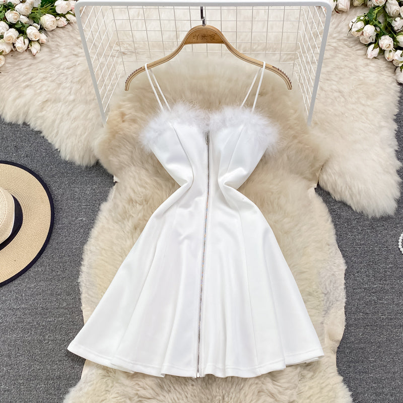 Jolie robe de Noël coupe A 10785