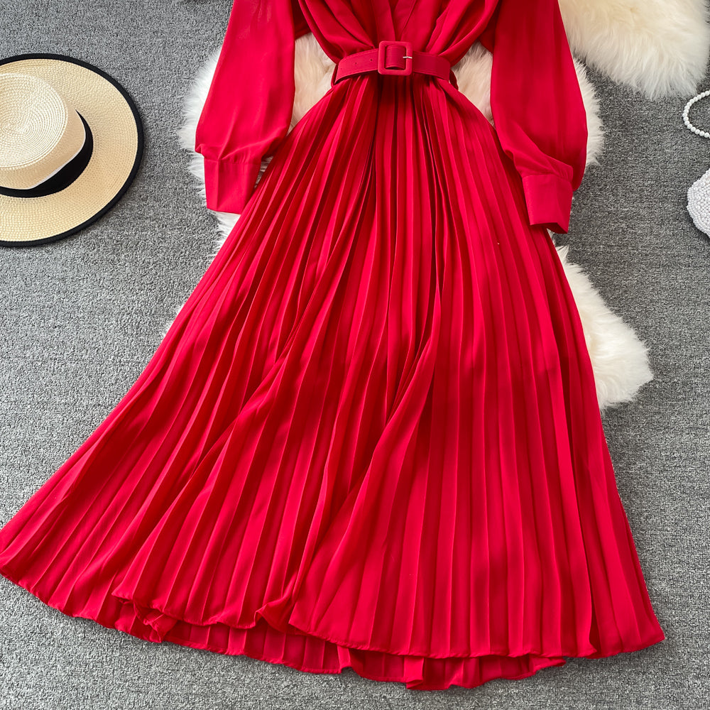 Elegant Chiffon A Line Dress Fashion Dress  10753